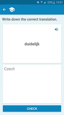 Czech-Dutch Dictionary android App screenshot 3