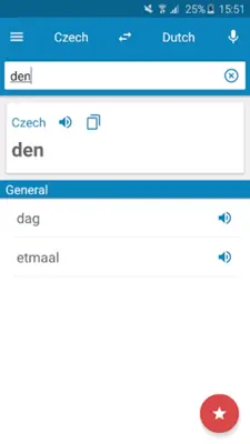 Czech-Dutch Dictionary android App screenshot 7